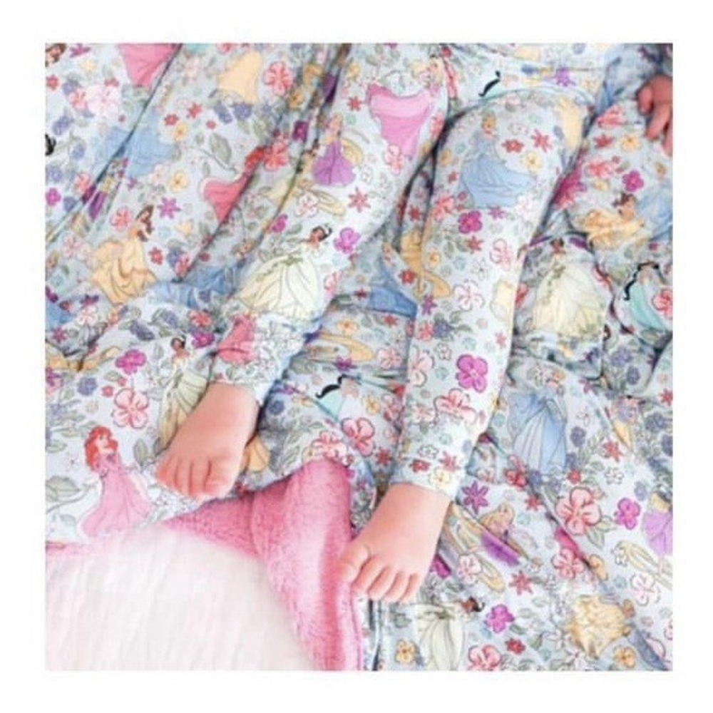 Posh Peanut OG  Disney Princess Luxe Plush Patoo Blanket NWT New
